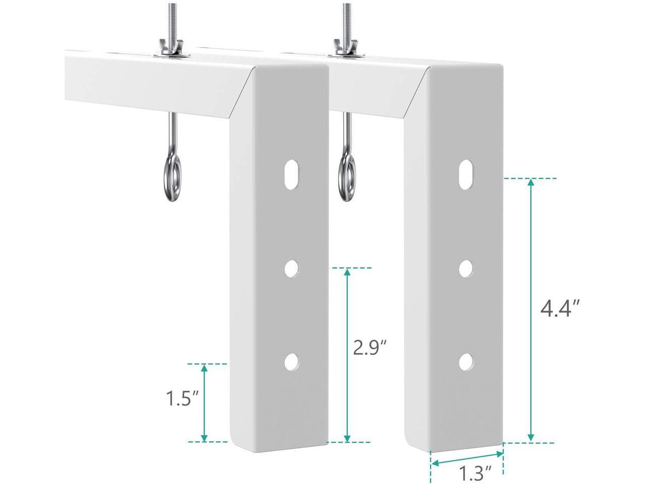 Universal Projector Screen LBracket Wall Hanging Mount 12 inch