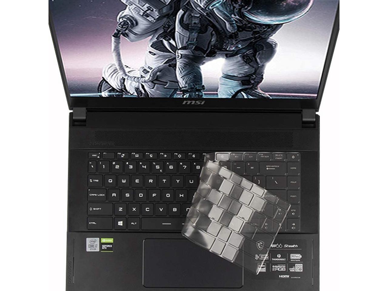Ultra Thin Keyboard Cover for 15.6" MSI GS66 Stealth 10SFS