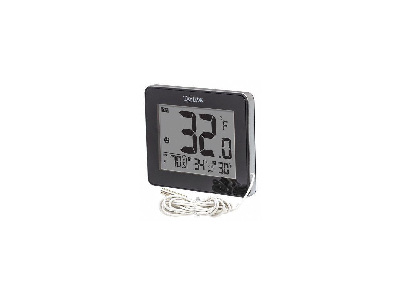 TAYLOR 1710 Indoor/Outdoor Thermometer with Wired Probe 