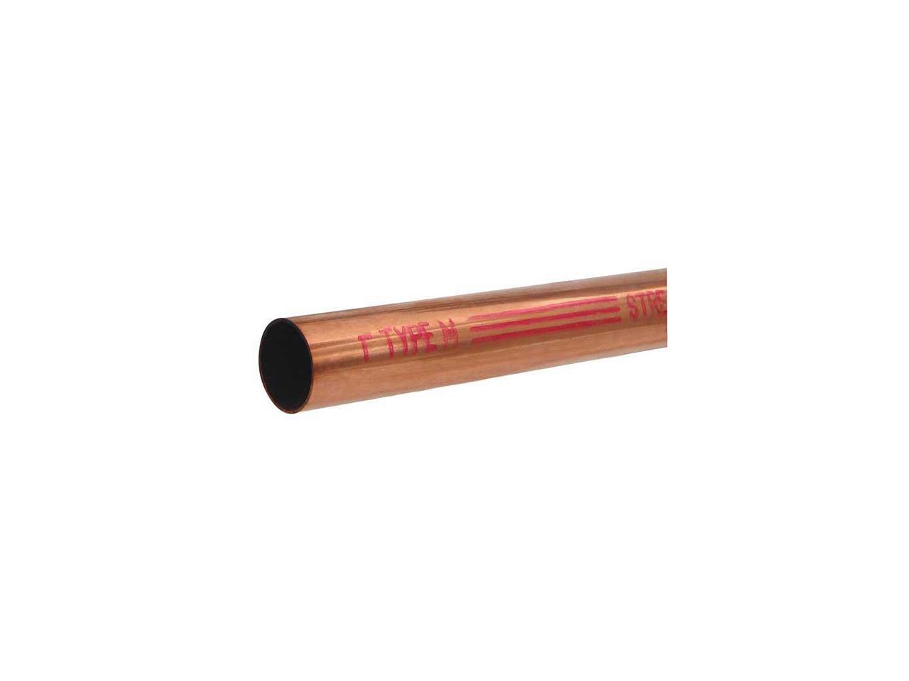 STREAMLINE MH06002 Straight Copper Tubing, 7/8 in Outside Dia, 2 ft