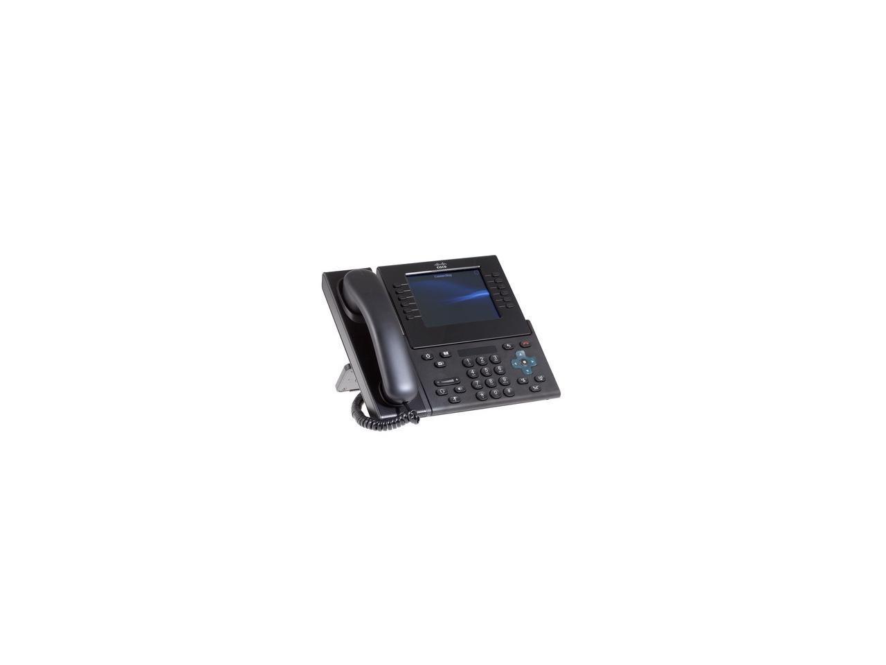 Refurbished Cisco 9971 Five Line Color Display Unified Phone Cp 9971 C K9 Lifetime Wty Newegg Com