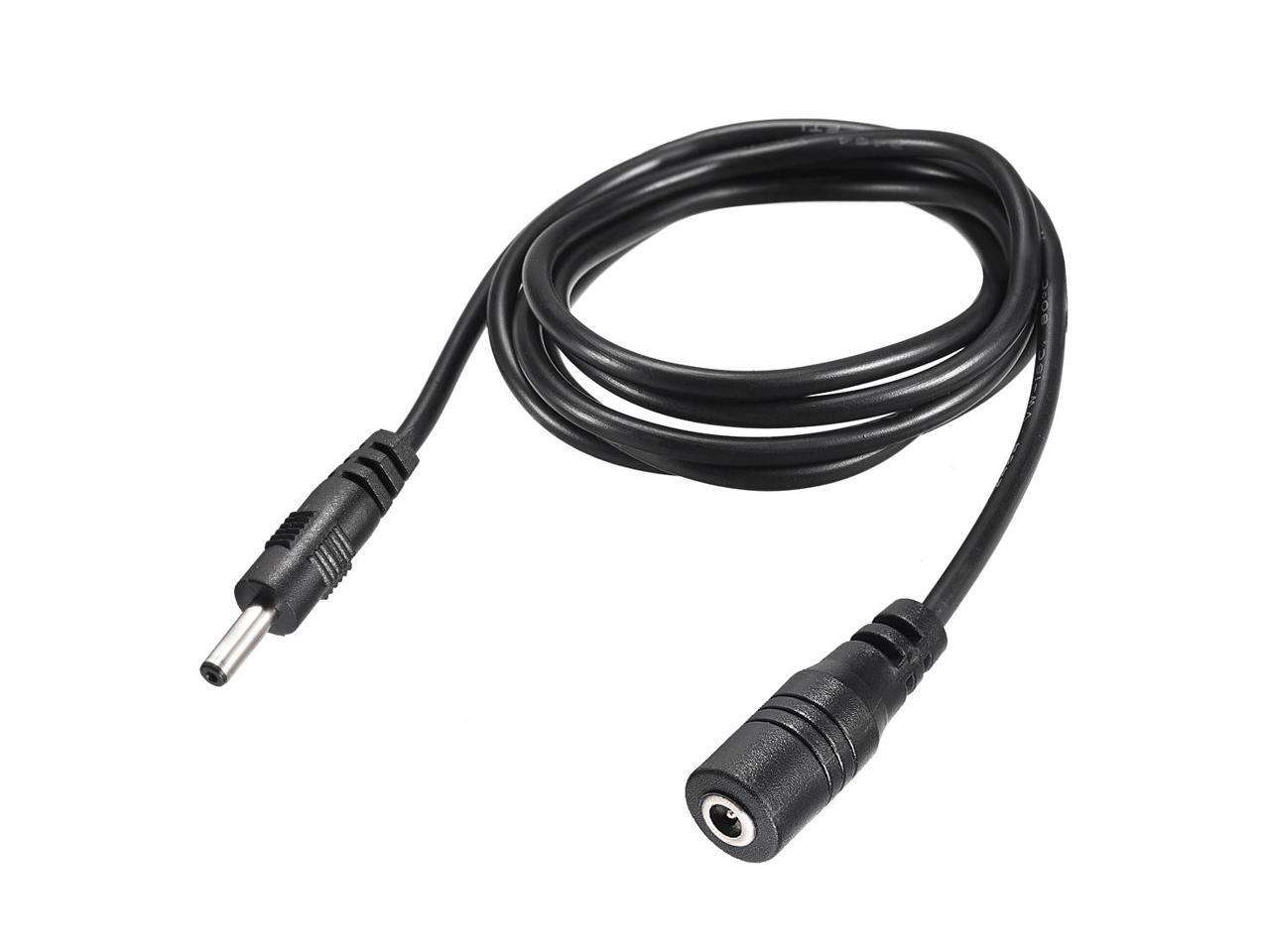 Power Extension Cable 4.92ft 1.5M 1.35mm x 3.5mm Compatible with