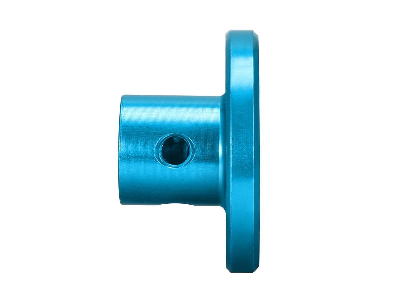 3mm Dia H13xD10 Rigid Flange Coupling Motor Shaft Coupler DIY Sky Blue 2pcs 