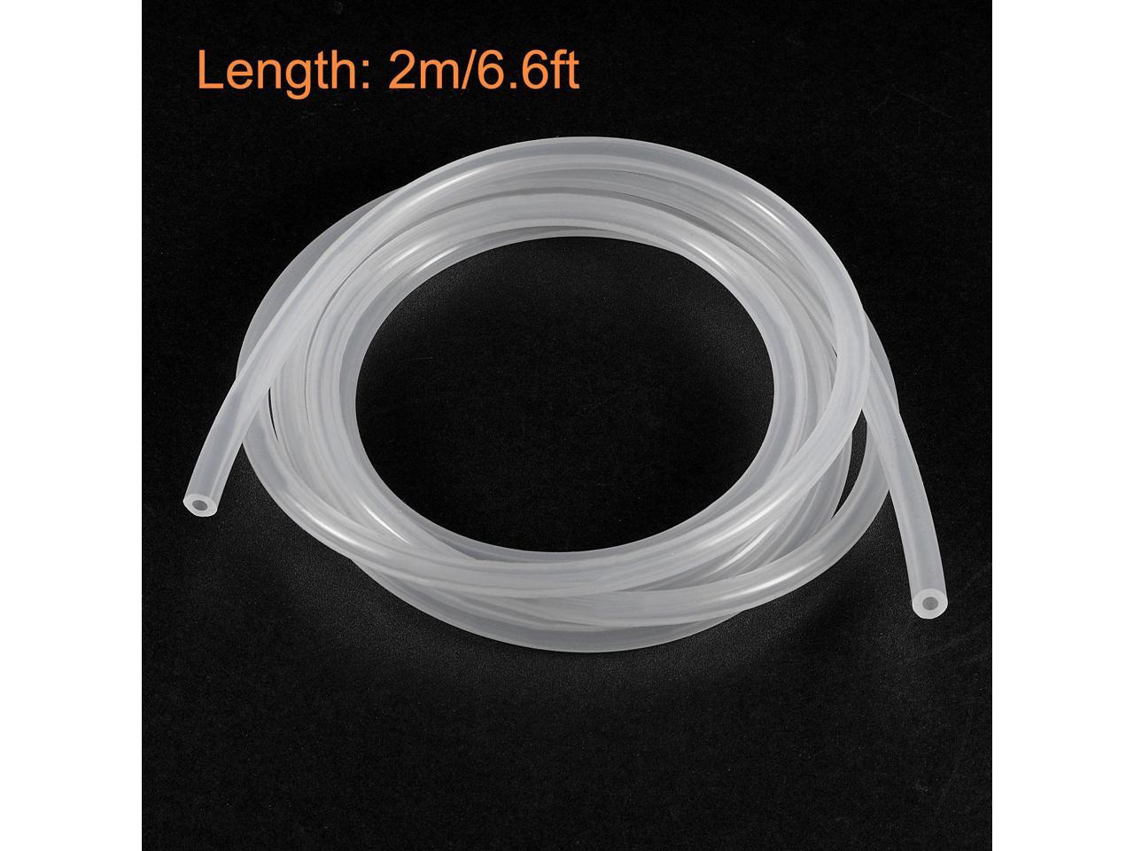 6ft Silicone Tube Hose Inner_12mm Outer_18mm Clear 'Food Grade'