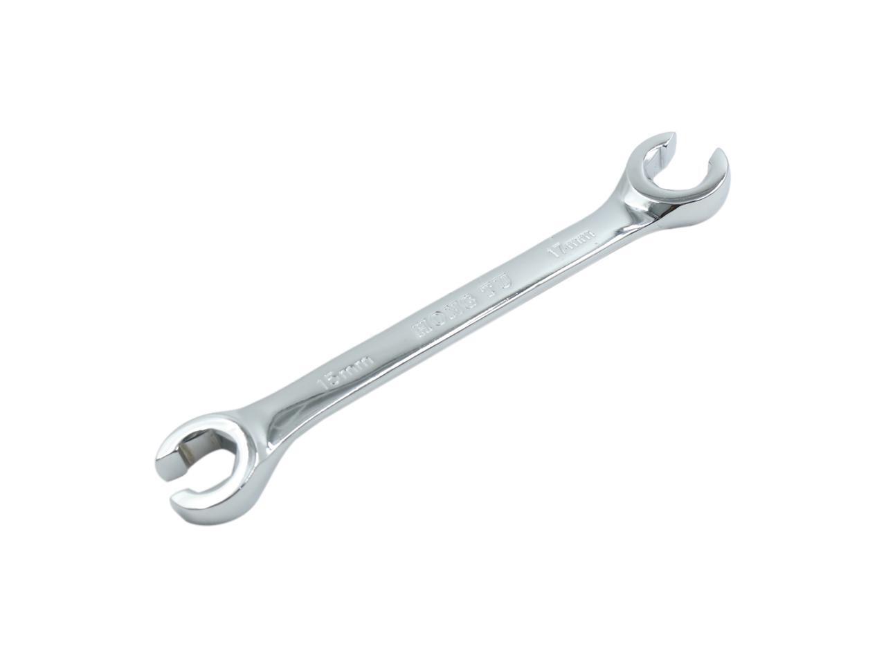 Auto Repair Tool Metric Double Ended Flare Nut Wrench 15mm x 17mm
