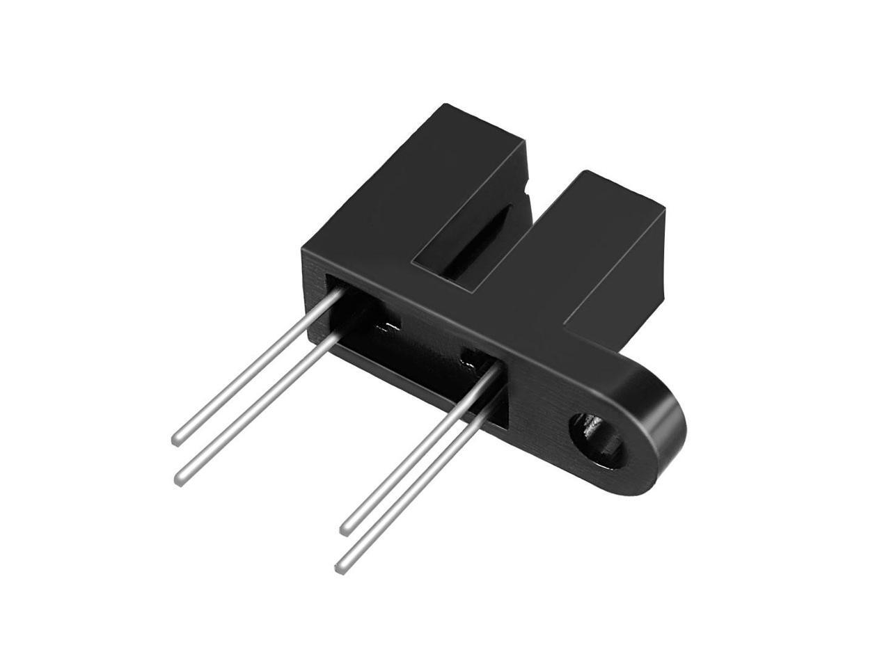 10 Pcs 1/8" Slot PCB Photo Interrupter Slotted Optical Sensor Switch