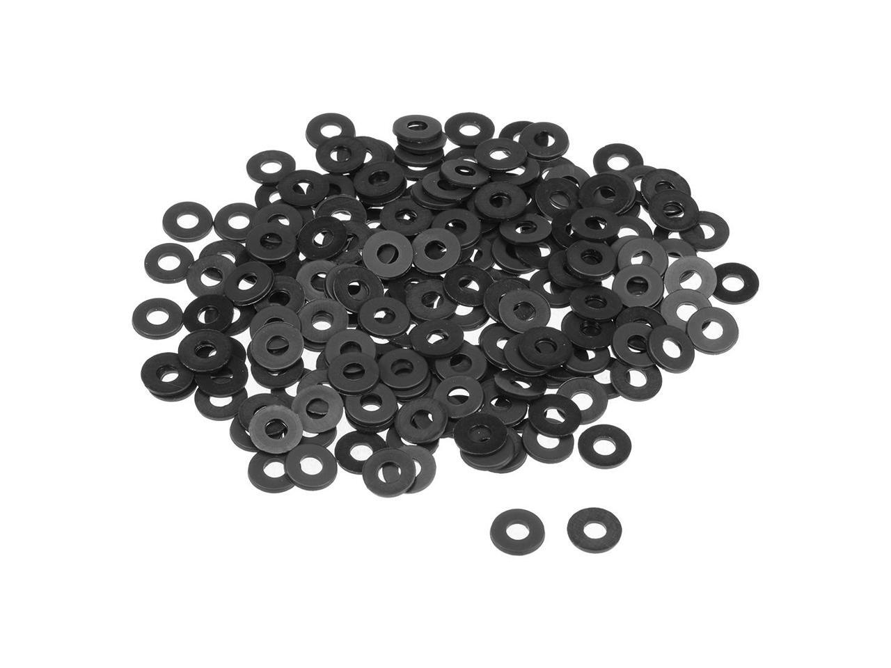 Nylon Flat Washers for M4 Screw Bolt 10mm OD 1mm Thick 200PCS Newegg.ca