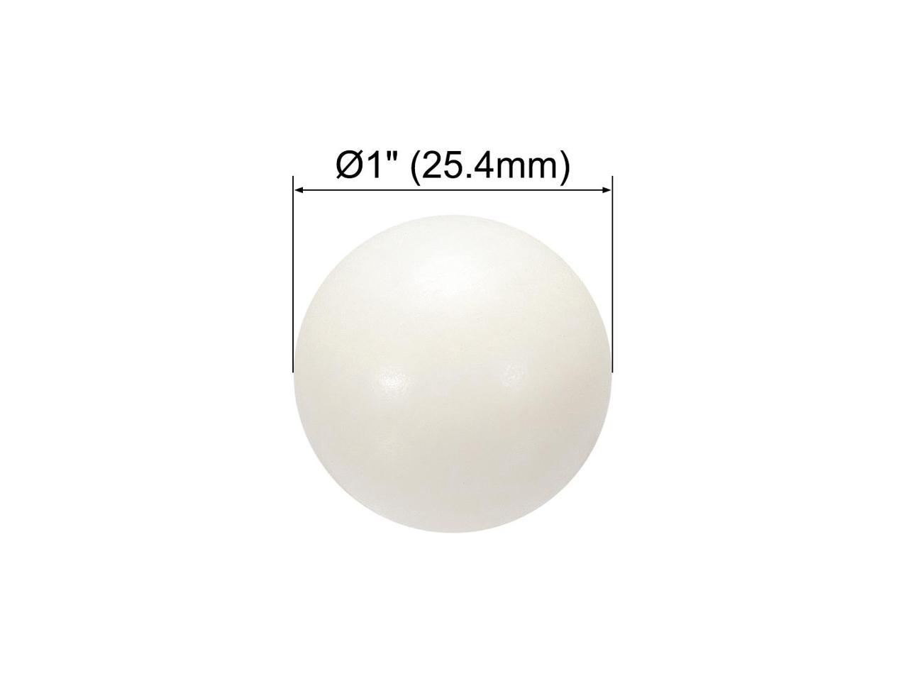 Precision Bearing Ball 2pcs Bearings & Bushings 1-inch PA Nylon Solid Plastic Balls 