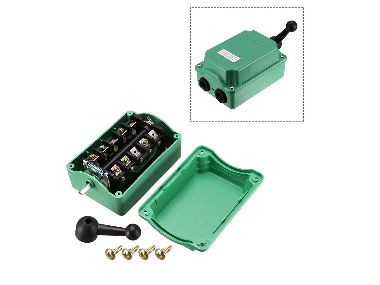Drum Switch QS-60 3 Positon Forward/Off/Reverse Motor Control Plastic