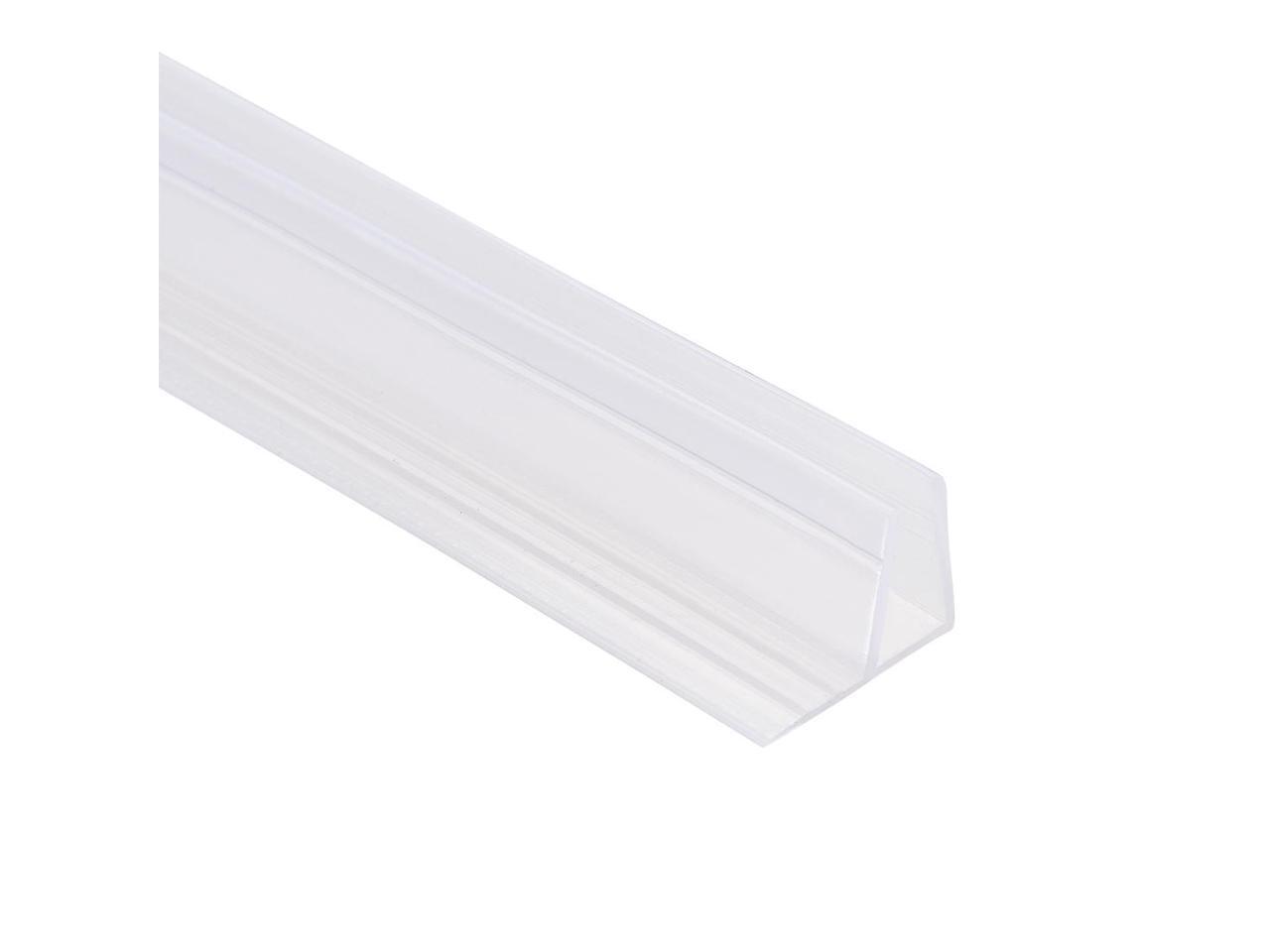 Frameless Glass Shower Door Sweep Door Bottom Side Seal Strip FType