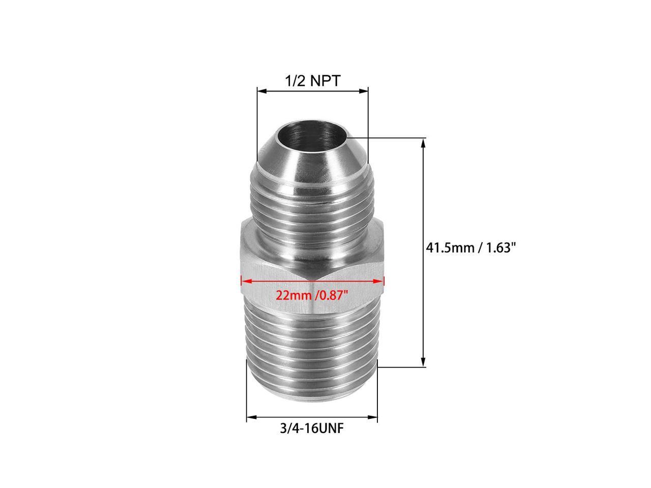 hex-nipple-1-2-npt-x-3-4-16unf-304-stainless-steel-pipe-tube-fitting