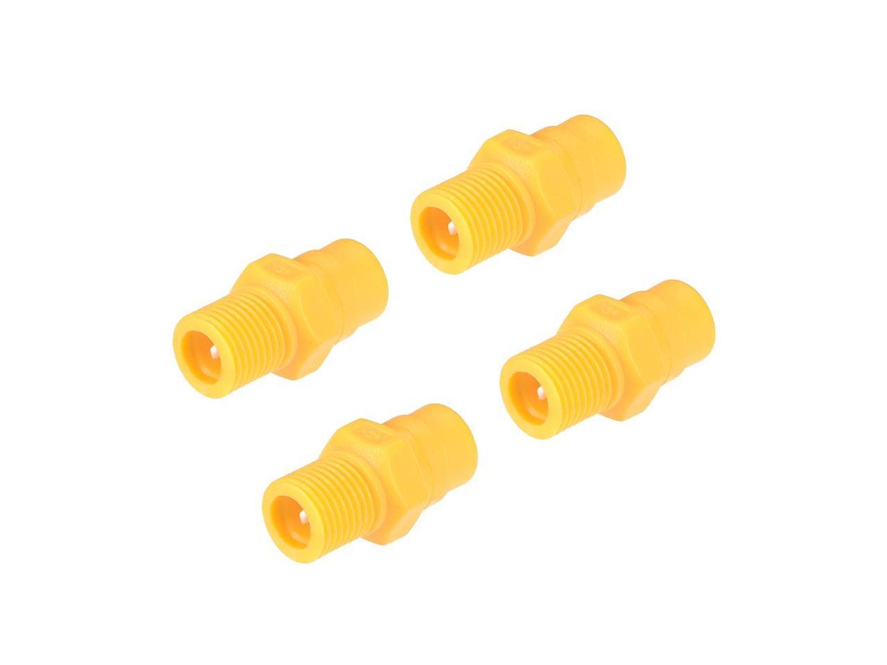 2 Pcs Details about   Full Cone  Tip 1/2BSPT Plastic PP Wide Angle Nozzle 