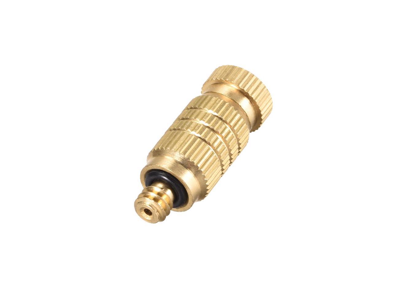 Details about   0.15-0.8mm Dia Misting Nozzle Plug For Outdoor Cooling System 3/16 Thread Brass 