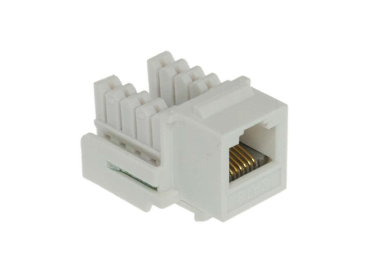 Monoprice RJ12 Keystone Jack for 24AWG Stranded/2226AWG Solid Wire