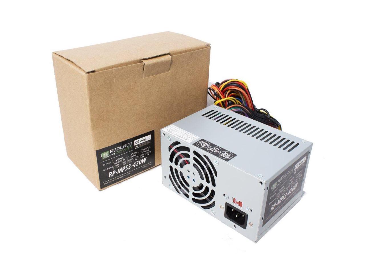 420W 420 Watt ATX Power Supply Replacement for HP Compaq HIPRO HP