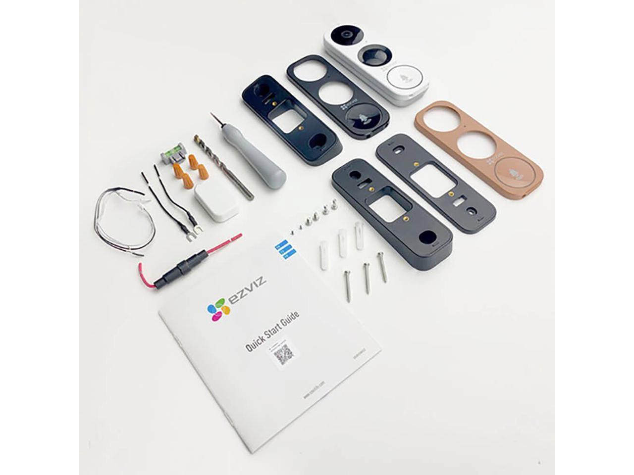 EZVIZ DB13MP Smart Video Doorbell, WiFi Connected, 180 degree