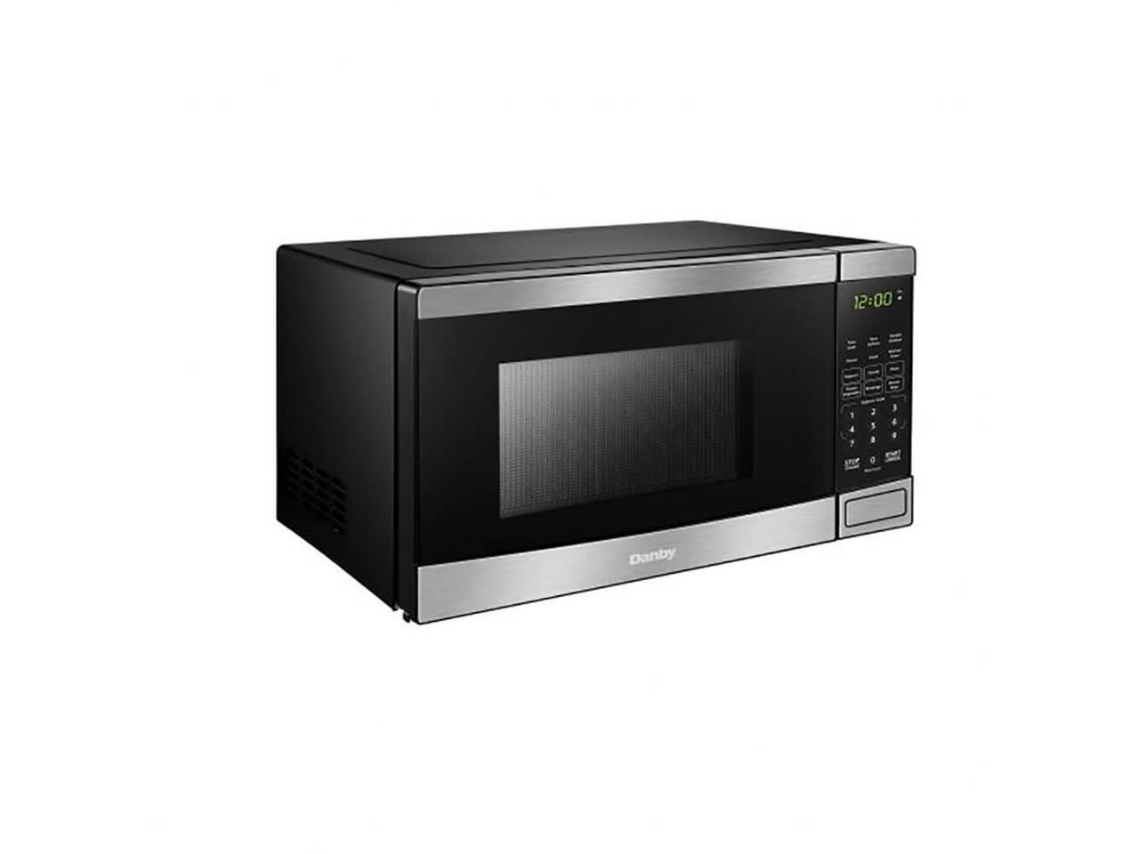 Danby 0.7 cu. ft. Countertop Microwave Stainless Steel (DBMW0721BBS