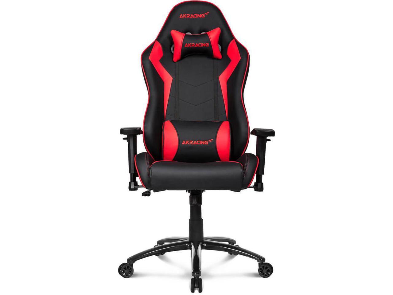 AKRacing Core Series SX PU Gaming Chair, 3D Adjustable Arms, Degrees - Red - Newegg.com