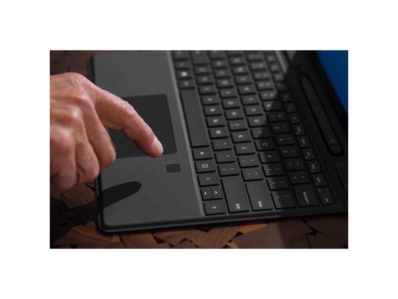 Microsoft 8xf 00001 surface pro signature keyboard with fingerprint