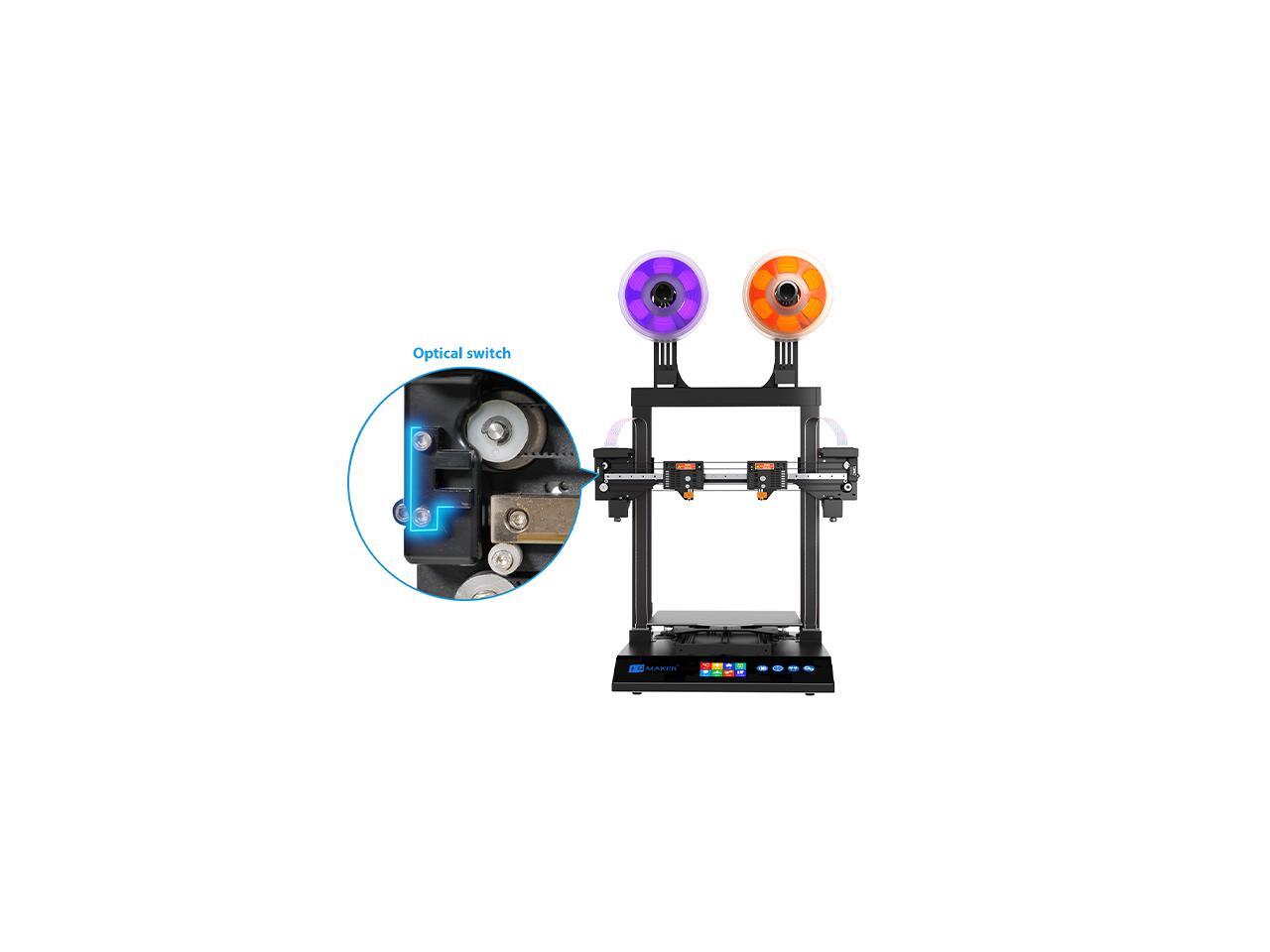 JGMAKER 3D Printer ArtistD Pro IDEX Dual Extruder 3D Printers Direct Drive Extruder TMC2209
