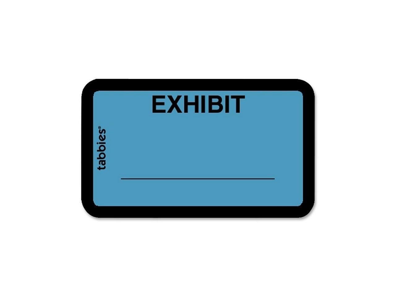 Tabbies Legal Exhibit Labels 