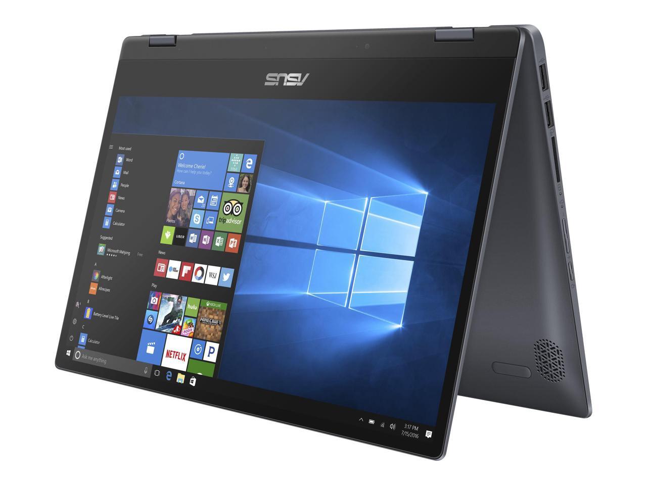 ASUS VivoBook Flip 14 Thin and Light 2in1 Laptop, 14" FHD Intel Core