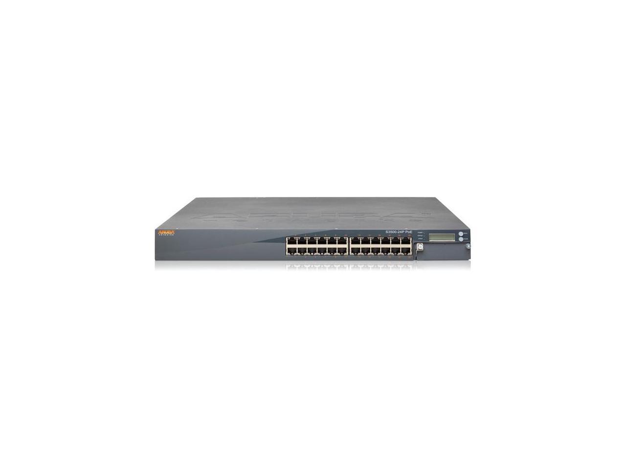 Aruba S3500-48PF 48-Port Mobility Access Switch with 48 10/100/1000BASE AMZ 