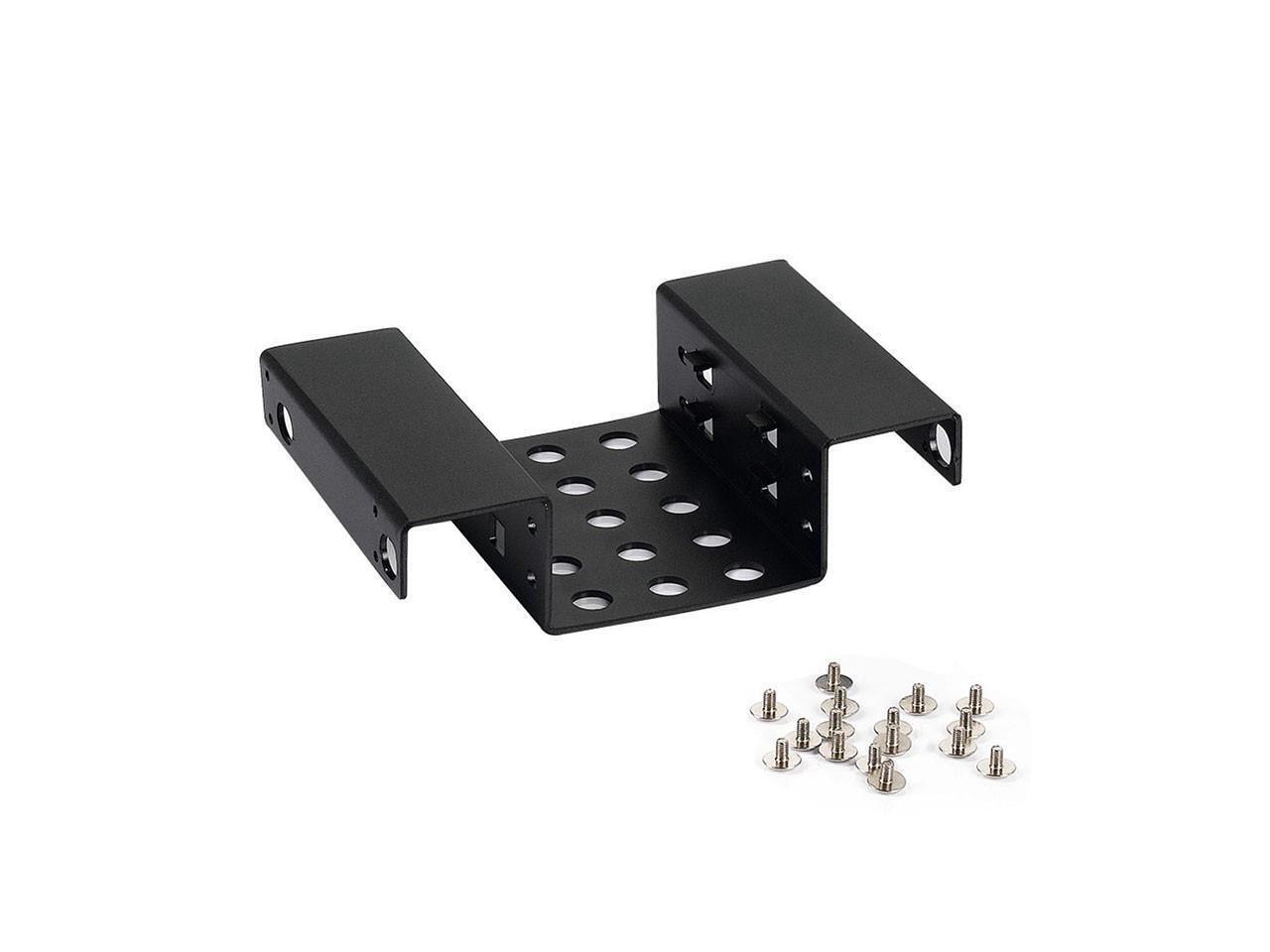 Aluminum 2 Bay 2.5 " SATA HDD SSD to 5.25" CDROM Internal Hard Drive