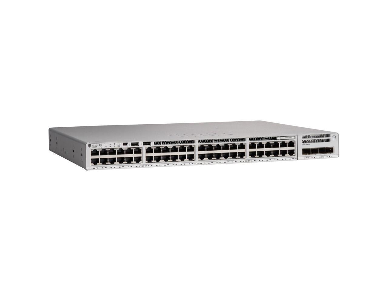 Refurbished: Cisco C9200-48P-E Catalyst 9200 48-Port PoE+ Switch ...