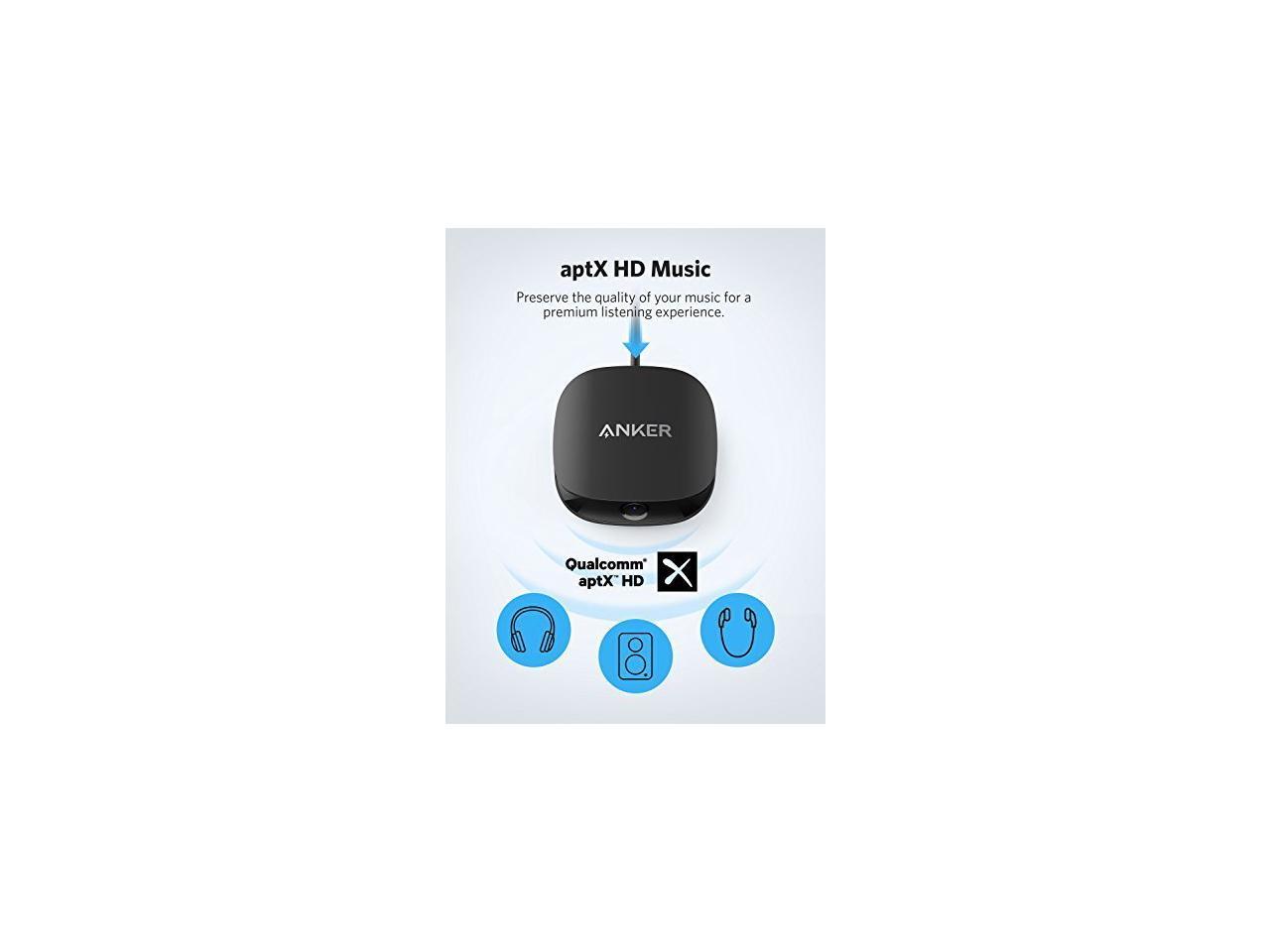 Anker Soundsync A3341 Bluetooth 2-in-1 Transmitter and Receiver, with