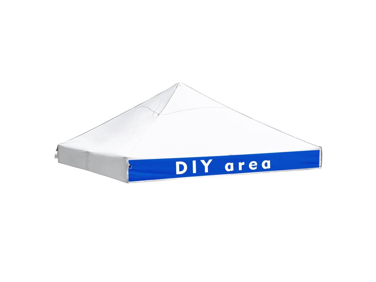 EZ Pop Up Canopy Top Replacement 550D Cover For Commercial Trade Vendor Tent 