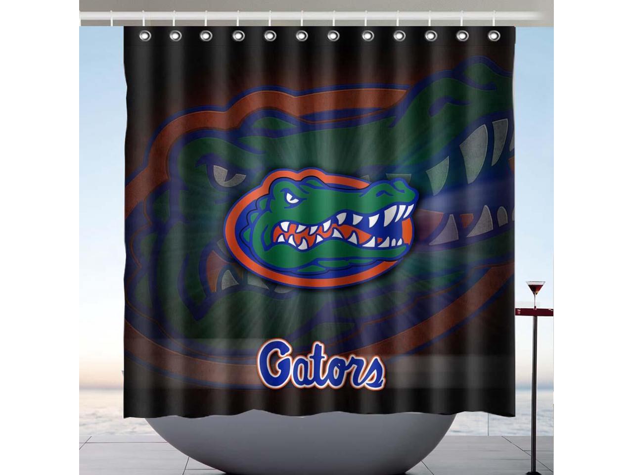 Florida Gators NCAA 01 Design Polyester Fabric Bath Shower