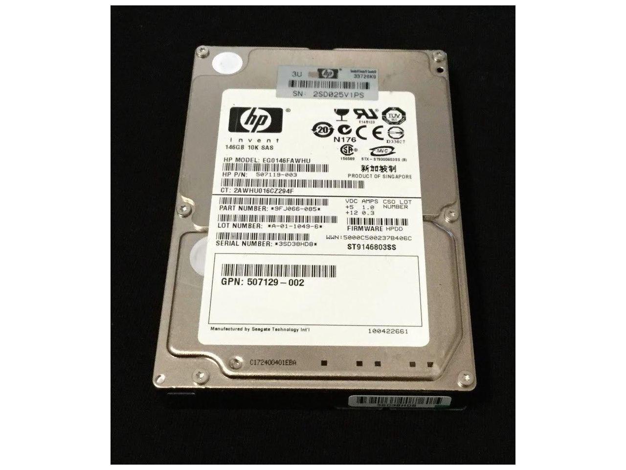 dell NP659 0NP659 MBB2147RC CA06731-B20300DL 146GB 10K SAS 2.5" hard drive 