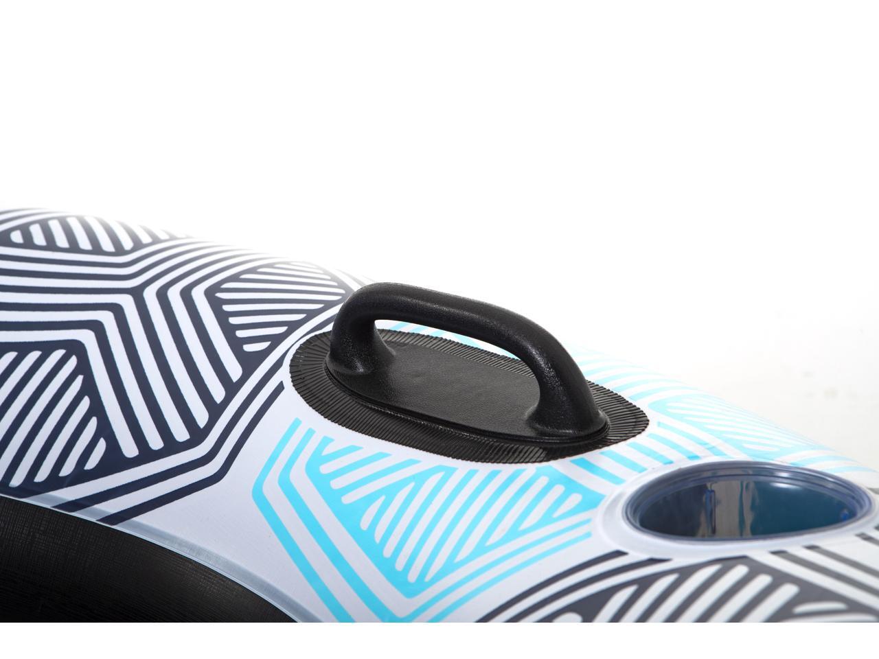 bestway coolerz rapid rider inflatable blow up pool chair tube
