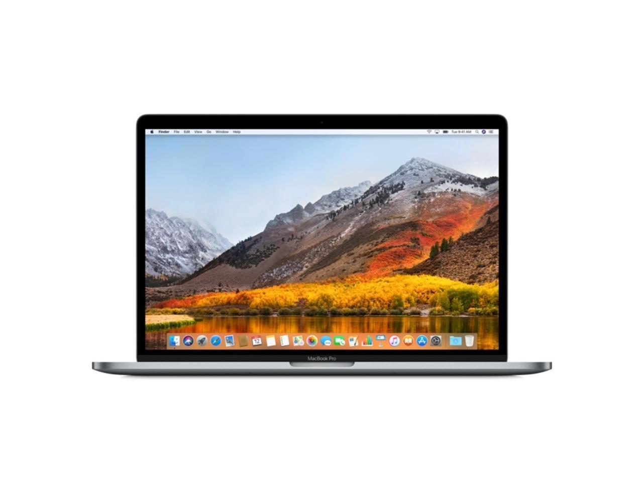 Refurbished Apple Macbook Pro Mptr2ll A Intel Core I7 7700hq X4 2 8ghz 16gb 256gb Gray Newegg Com