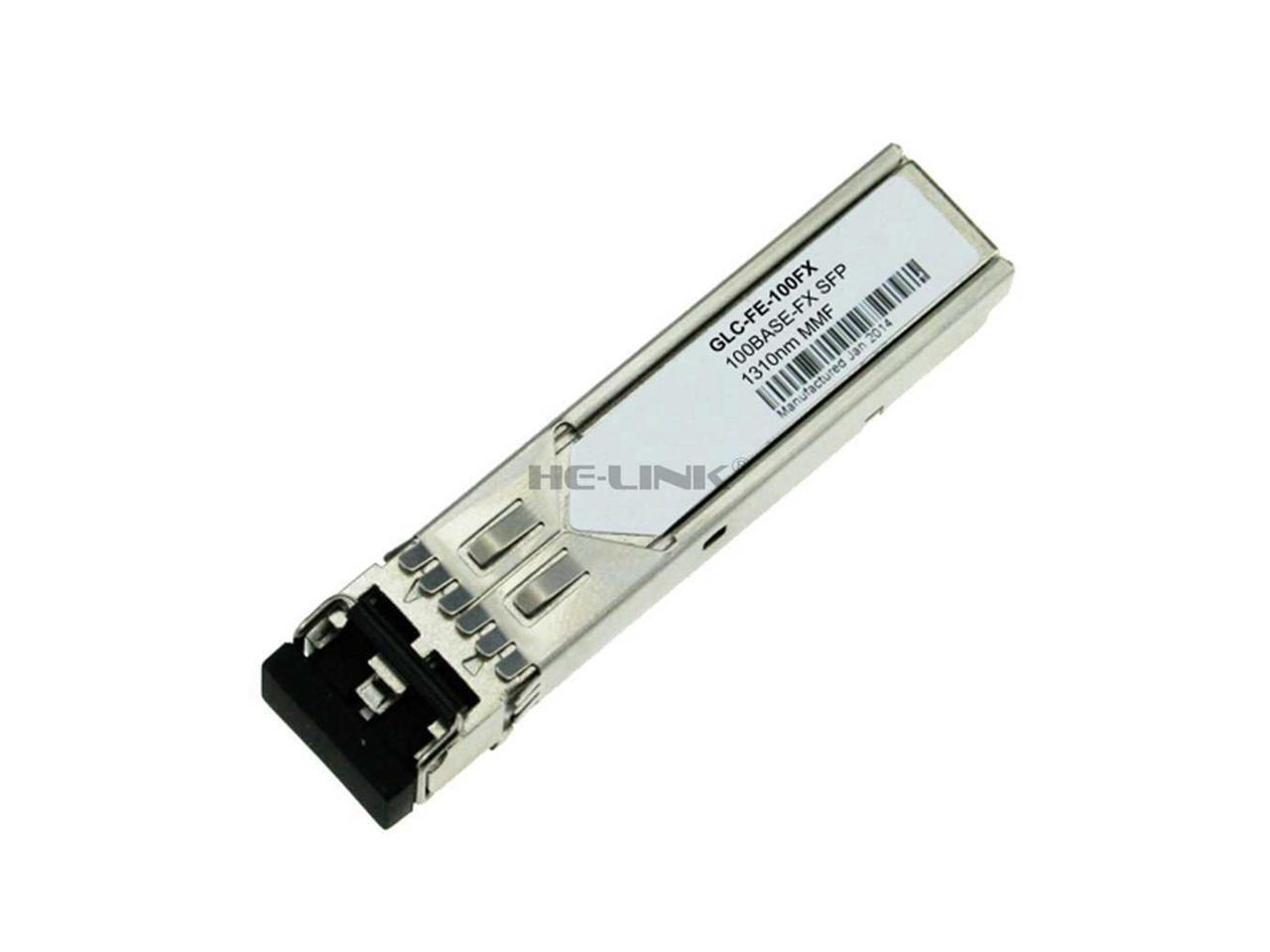 GLC-FE-100FX Cisco Compatible 100BASE-FX SFP 1310nm 2km DOM Transceiver ...