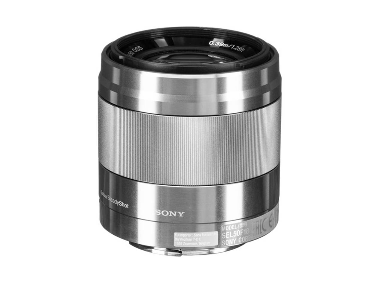 SONY SEL50F18 Compact ILC Lenses 50mm f/1.8 Lens Silver - Newegg.com