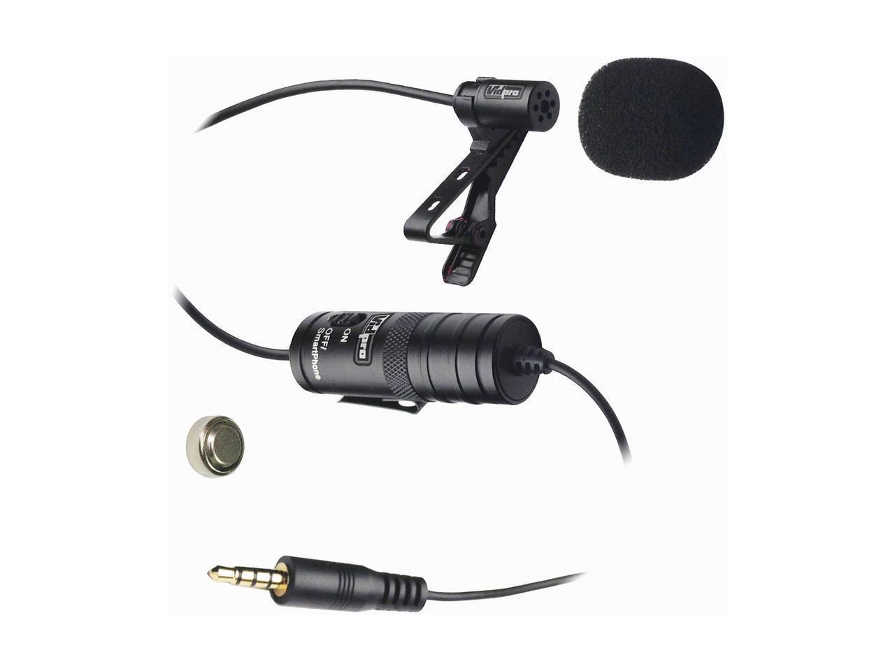 Canon EOS Rebel T2I Digital SLR Camera External Microphone Vidpro XML