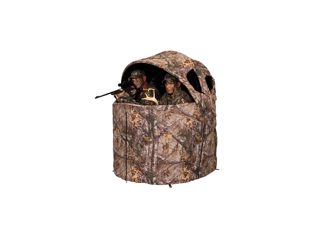 Ameristep Deluxe Tent Chair Ground Hunting Concealment Blind, RealTree