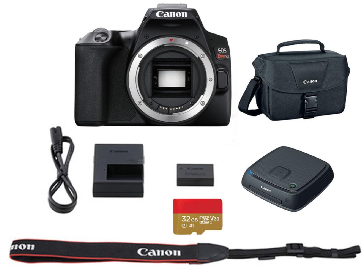 Canon Eos Rebel Sl2 Dslr Canon Connect Station 1tb Storage Device Canon 700 Sr Dslr Case Kit Newegg Com