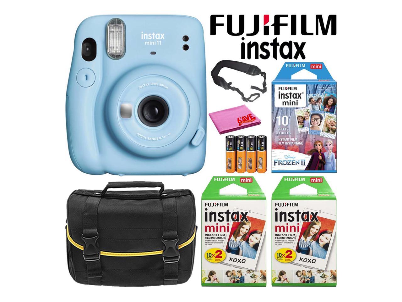 Fujifilm Instax Mini 11 Instant Camera (Sky Blue) Bundle ...