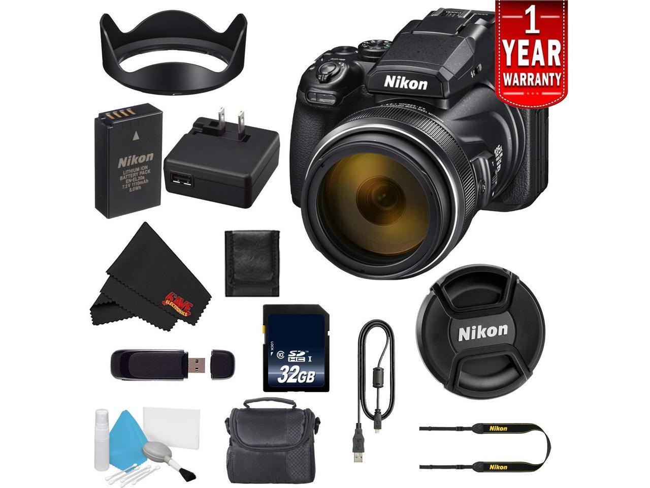 Nikon COOLPIX P1000 16.7 Digital Camera with 3.2" LCD (International