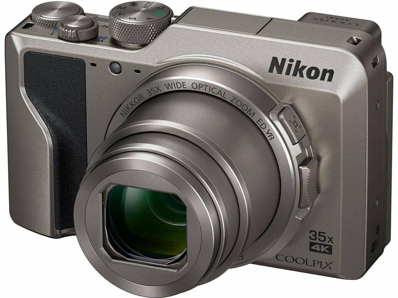Nikon Coolpix A1000 Digital Camera - Silver