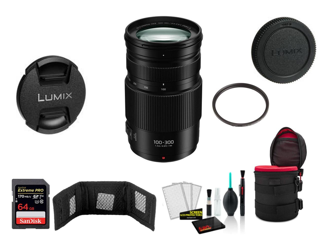 Panasonic Lumix 100-300mm f/4-5.6 II POWER O.I.S. Lens Kit