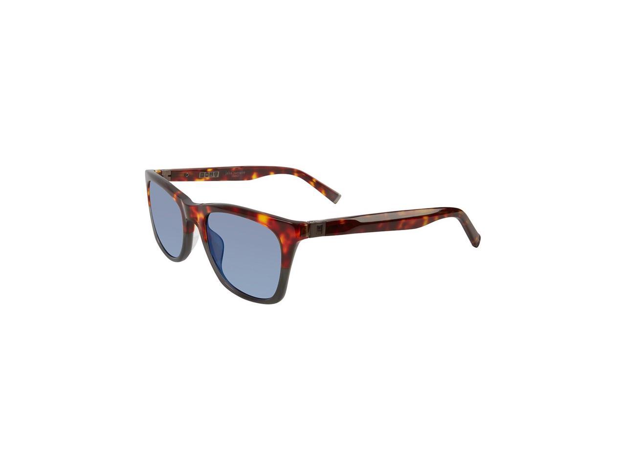 John Varvatos V515TGR53 Mirrored Square Sunglasses Tortoise/Grey