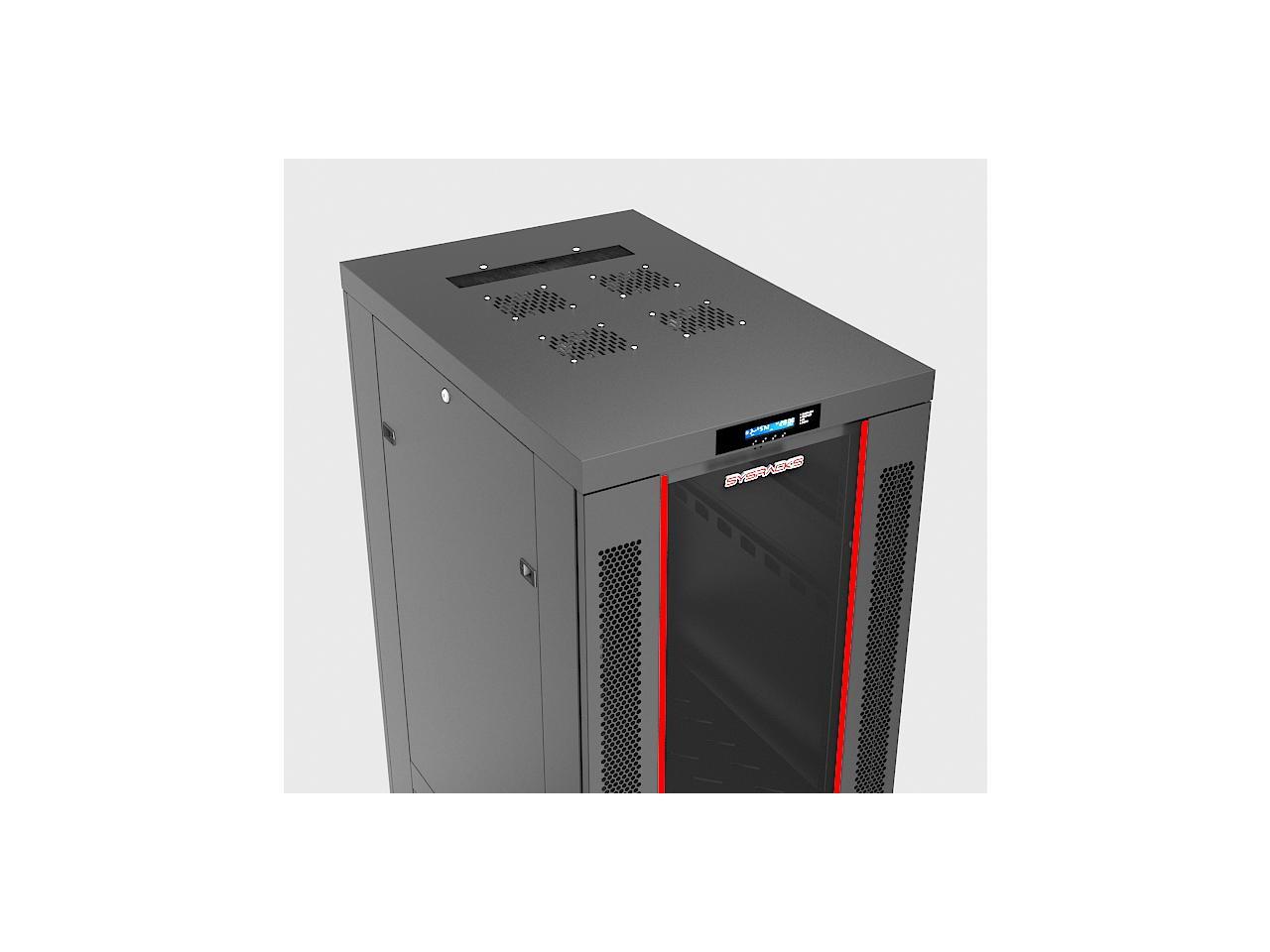 Sysracks 32U 32" Deep IT Free Standing Server Rack Enclosure