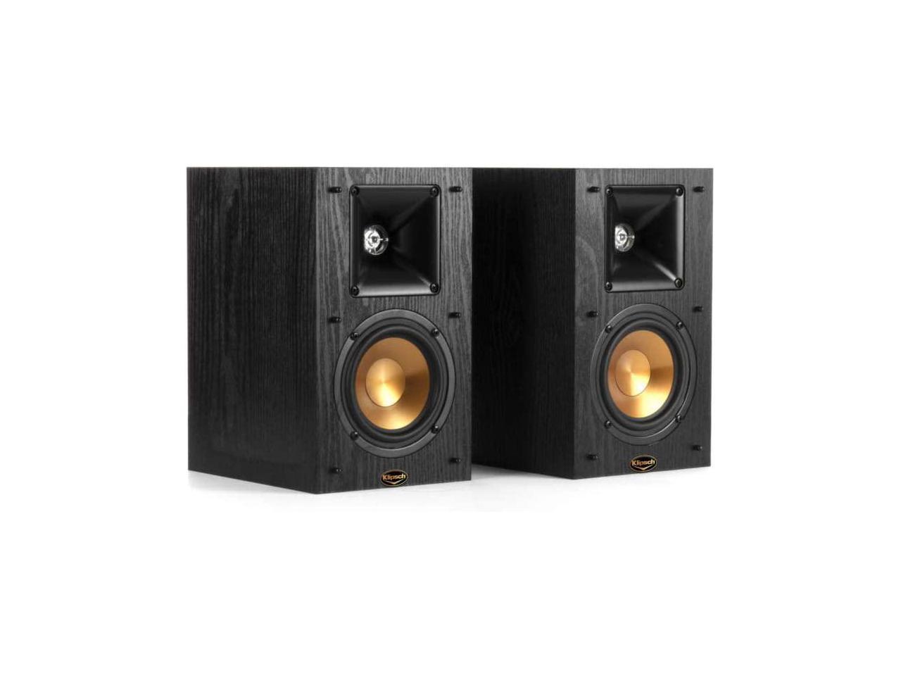 Klipsch B-100-BLACK Synergy Black Label Bookshelf Speakers (2019 ...