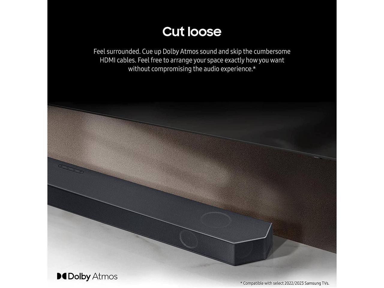 Samsung HWQ900C 7.1.2ch Soundbar and Subwoofer with Dolby Atmos (2023
