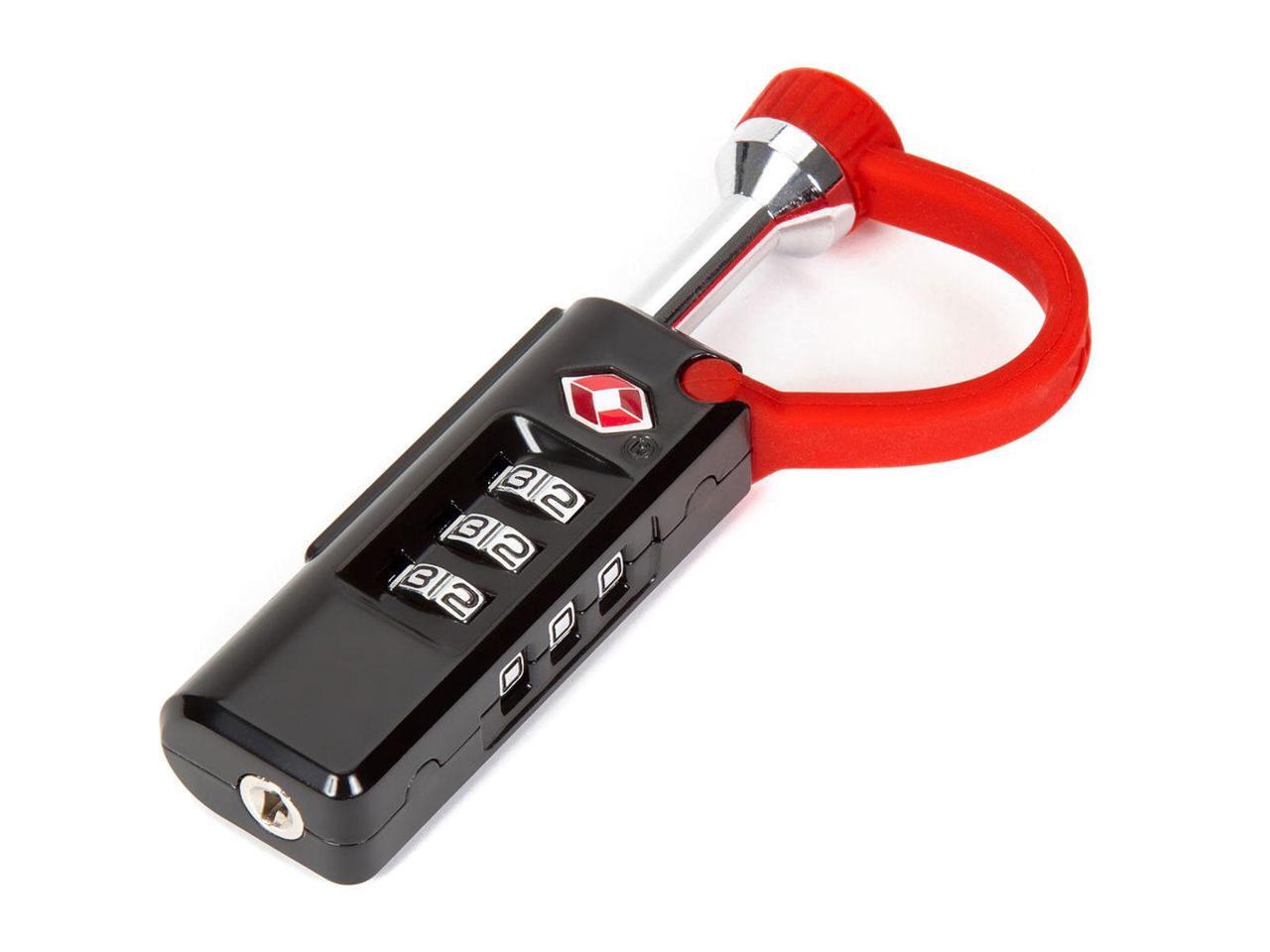 PRESTOLOCK 900TSA LOCK NANUK Luggage Lock, Standard Shackle
