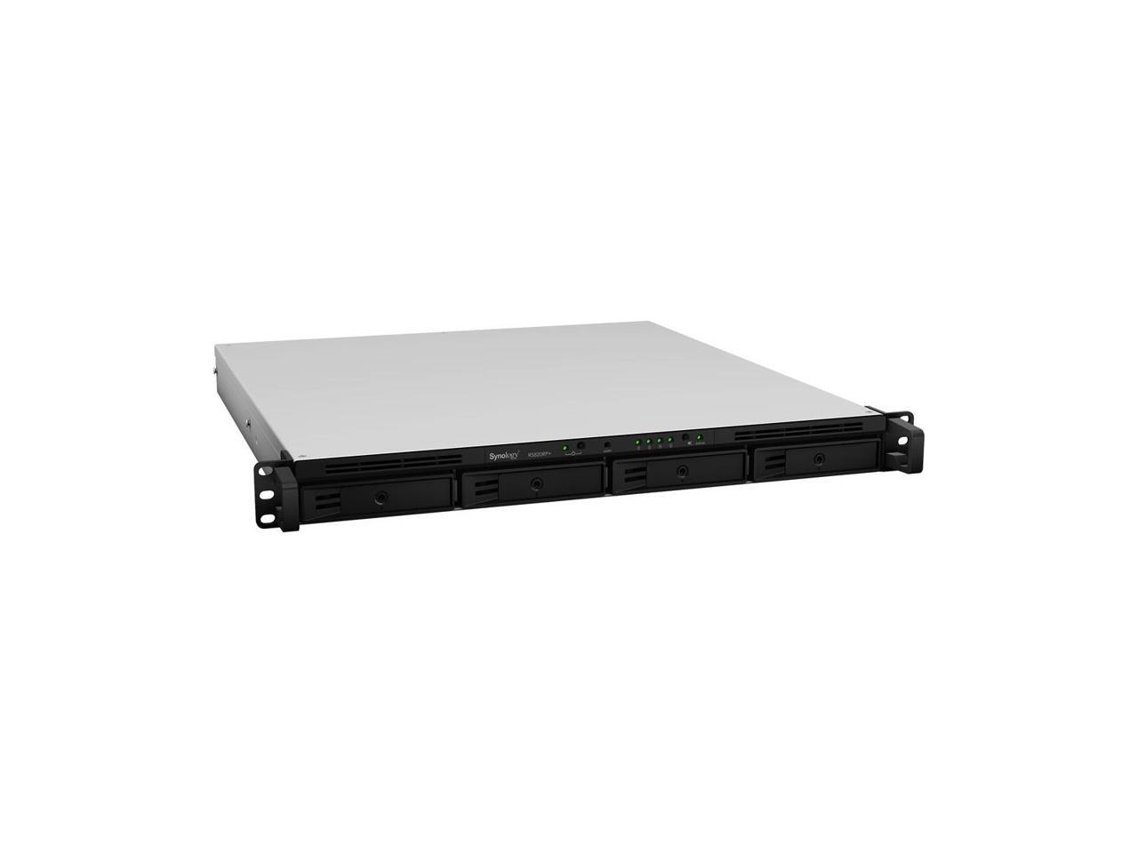 Synology RS820RP+ RackStation High Performance 1U Rackmount NAS